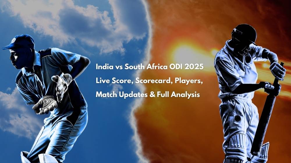 India vs South Africa ODI 2025: Live Score, Match Timeline, Players & Full Analysis