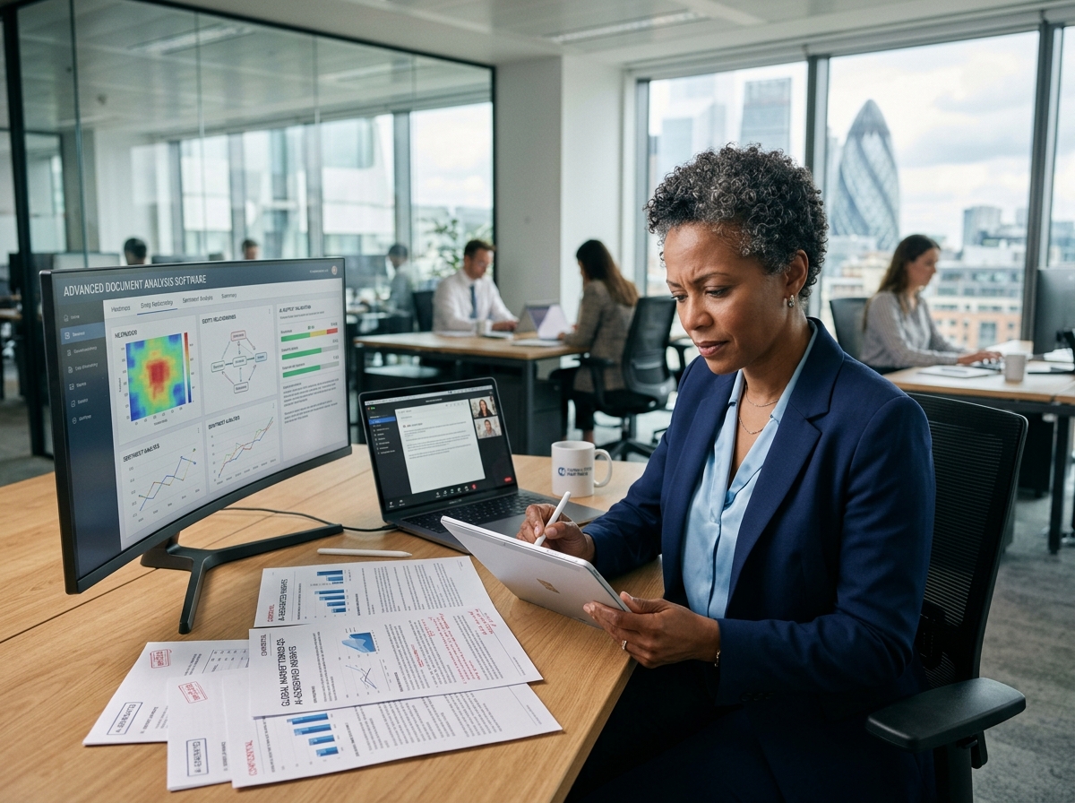 Consultant reviewing AI reports 202605291446