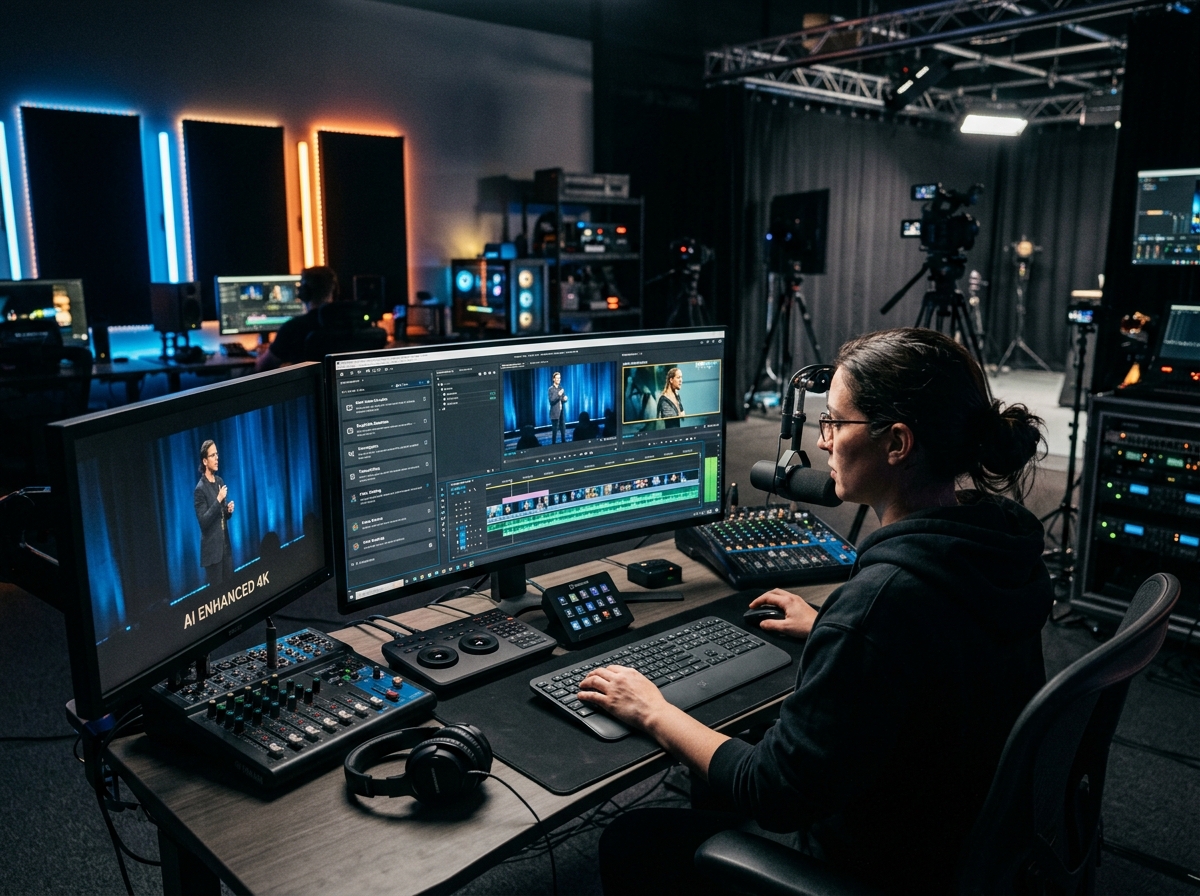 Video studio using AI software 202605291504