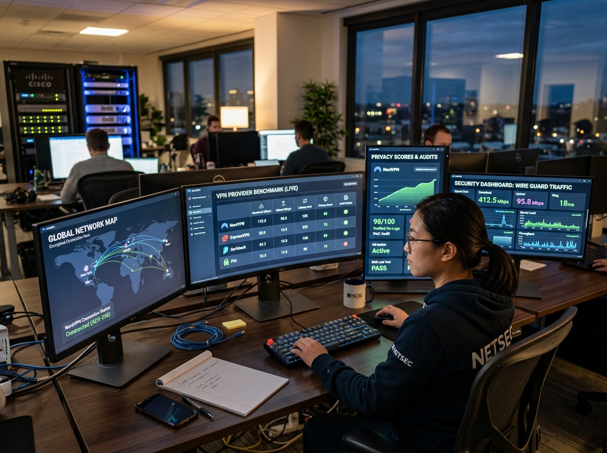 Cybersecurity analyst comparing … 202606081713