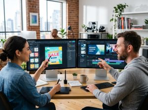 Designers comparing templates on… 202606151344