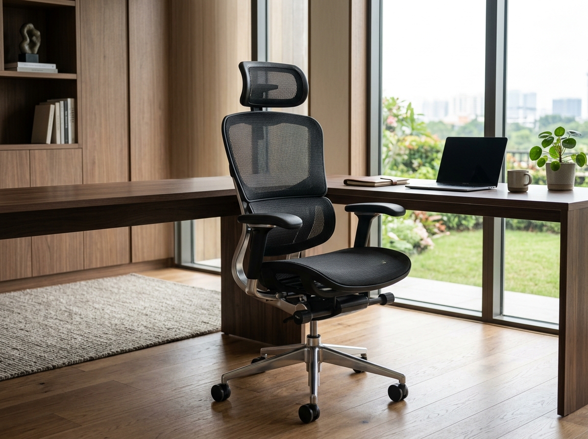 Ergonomic office chair in office 202606051229