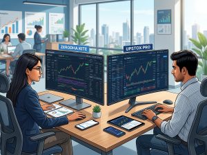 Financial comparison Zerodha Upstox 202606051134