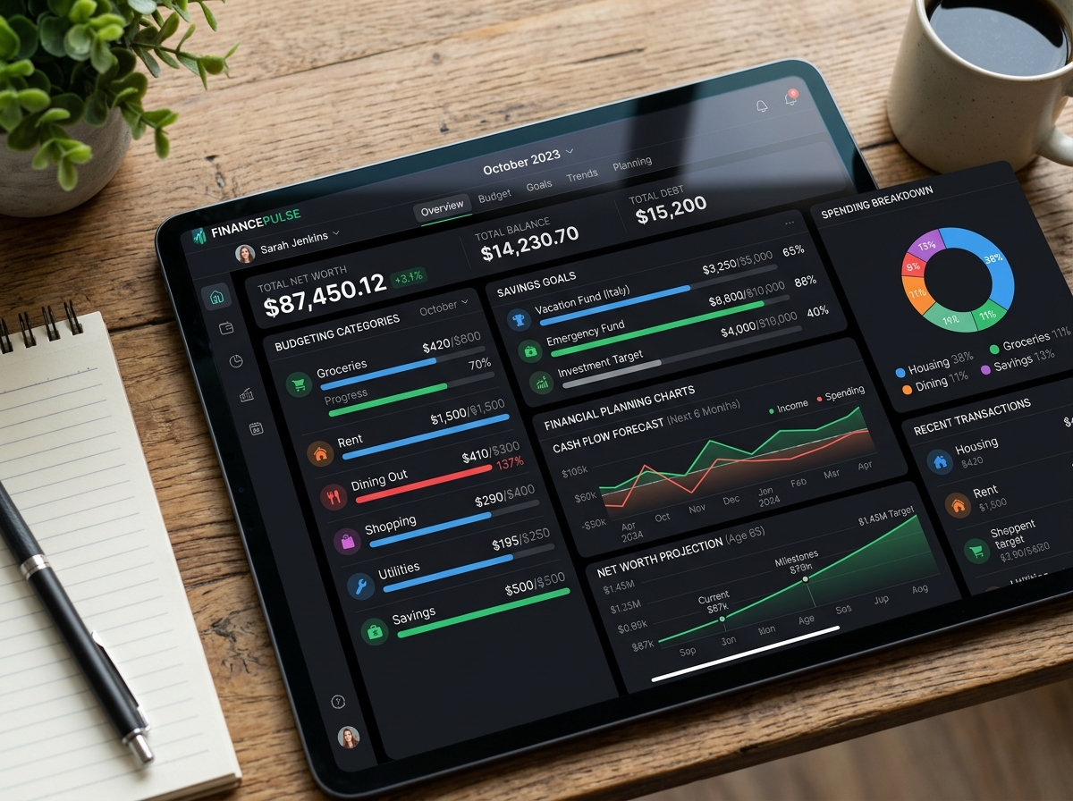 Personal finance dashboard with … 202606031621